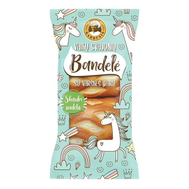 Bandelės su varške VAIKŲ SVAJONIŲ , 130 g