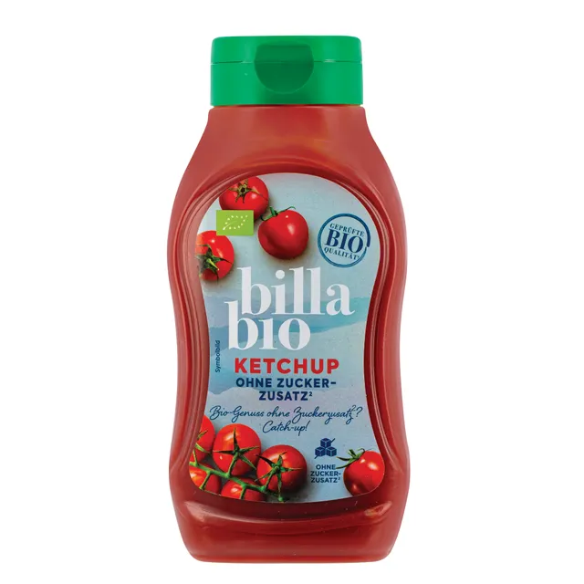 Kečupas be cukraus BILLA BIO, 550 g
