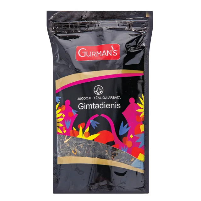 Biri juodoji arbata GURMAN'S GIMTADIENIS, 90 g