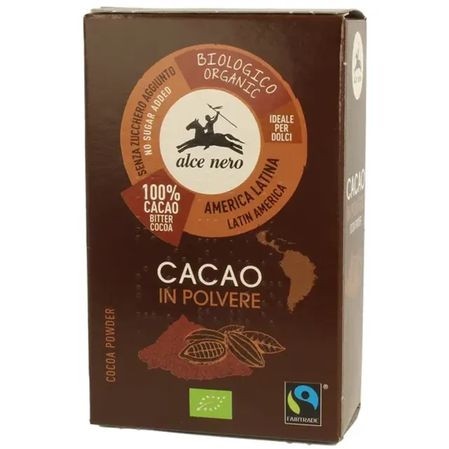 Organic cocoa ALCE NERO, 75 g