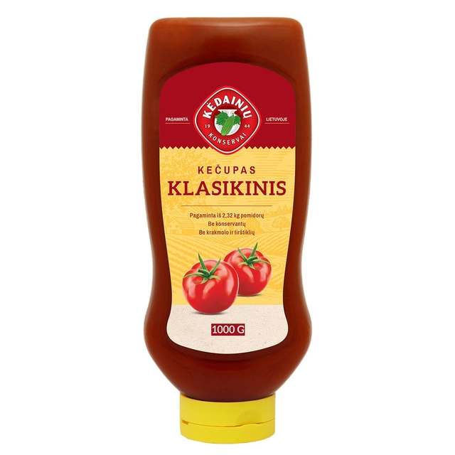 Classic ketchup KĖDAINIŲ, 1 kg