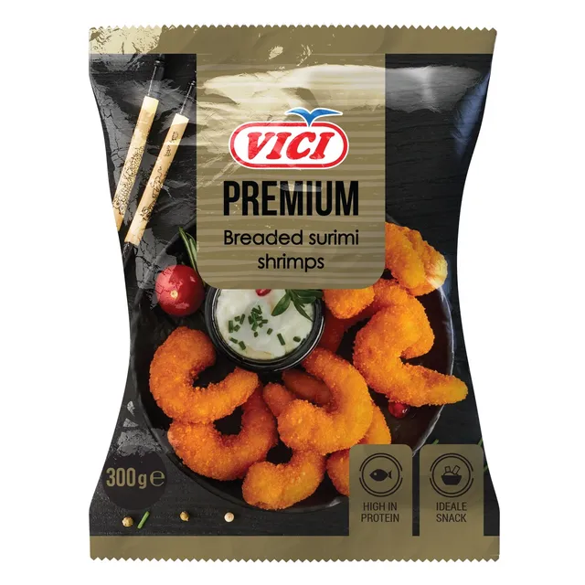 Креветки из сурими в панировке VIČI, 300 г