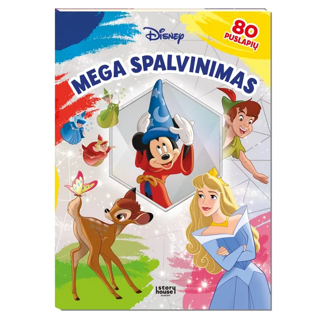 Knyga DISNEY. MEGA SPALVINIMAS