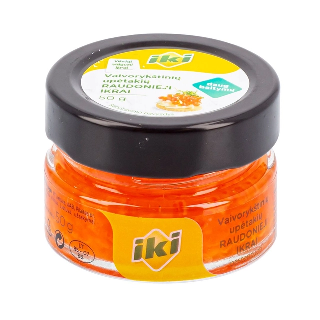 Красная икра радужной форели IKI, 50 г