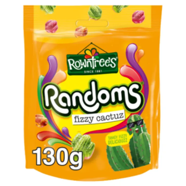 Guminukai ROWNTREES RANDOMS CACTUZ, 130 g