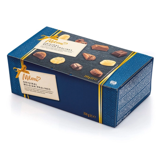 Belgian chocolate candies set MILORA, 250 g