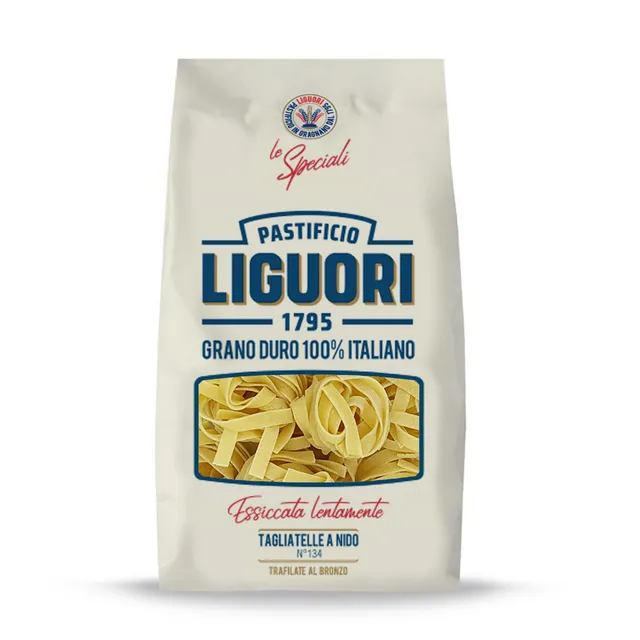 Kietagrūdžiai itališki makaronai LIGUORI TAGLIATELLE A NIDO, 500 g