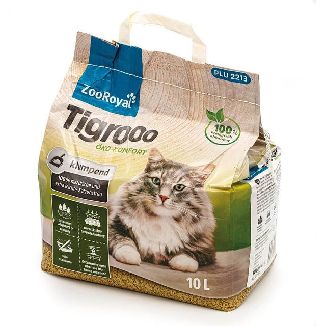 Cat litter ZOOROYAL TIGROO, 10 l