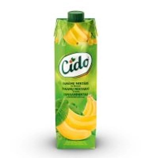 Bananų nektaras CIDO (25%), 1 l