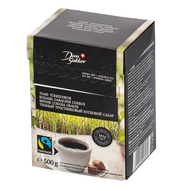 Gabalinis rudas cukrus DANSUKKER, 500 g