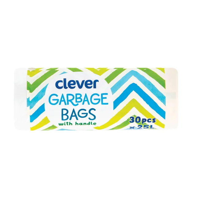 Šiukšlių maišai CLEVER 25 l, 30 vnt