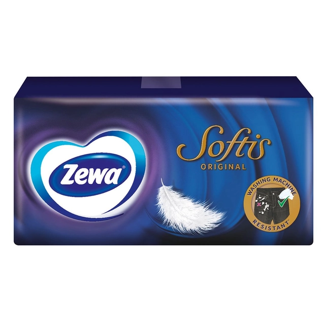 Vienkartinės nosinaitės ZEWA SOFTIS, 1 vnt.