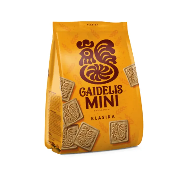 Cookies MINI GAIDELIS KLASIKA, 380 g