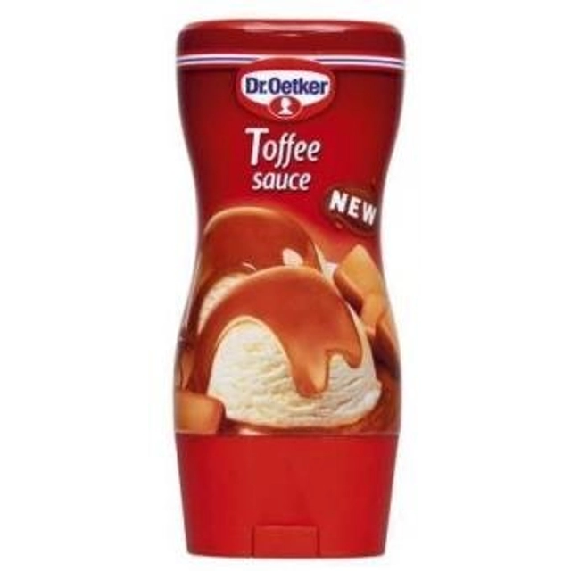 Toffee flavored dessert sauce DR. OETKER, 200 g