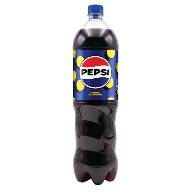 Sparkling soft drink PEPSI LEMON, 1.5 l