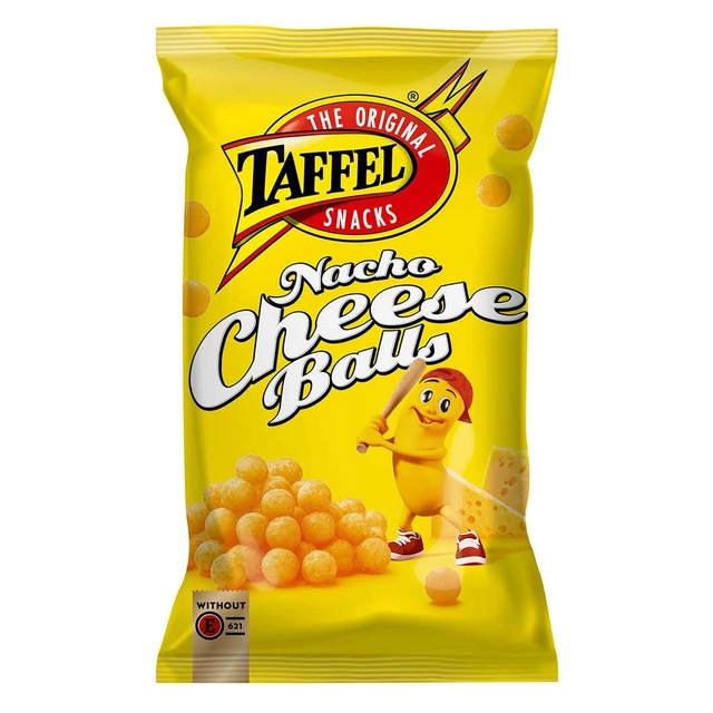 Traškučiai TAFFEL NACHO CHEESE BALLS, 165 g