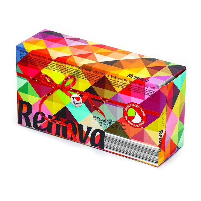 Servetėlės RENOVA COLOR, 80 vnt.