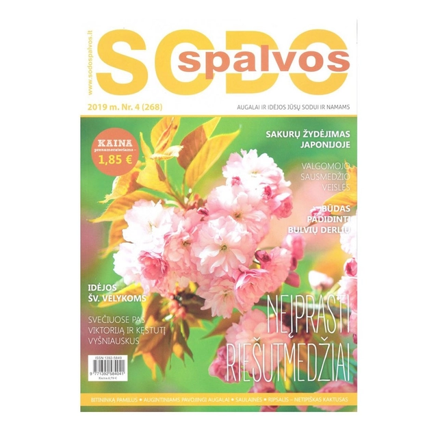 Žurnalas SODO SPALVOS, 1 vnt.