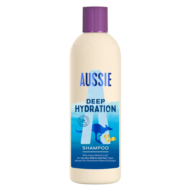 Plaukų šampūnas AUSSIE Deep Hydration, 300 ml