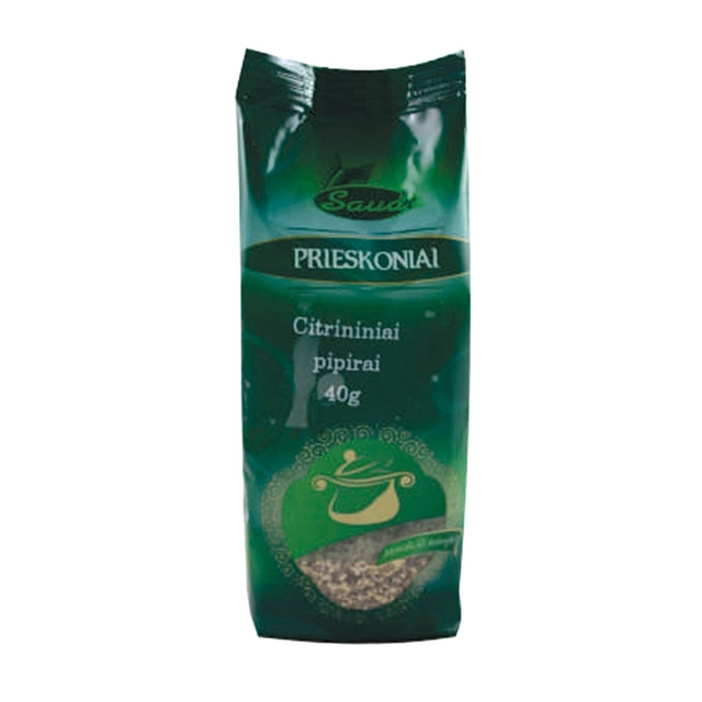 Citrininiai pipirai SAUDA, 40 g