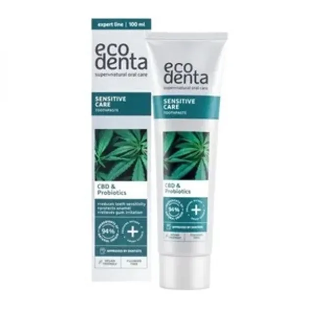 Toothpaste with cbd and probiotics ECODENTA, 100 ml