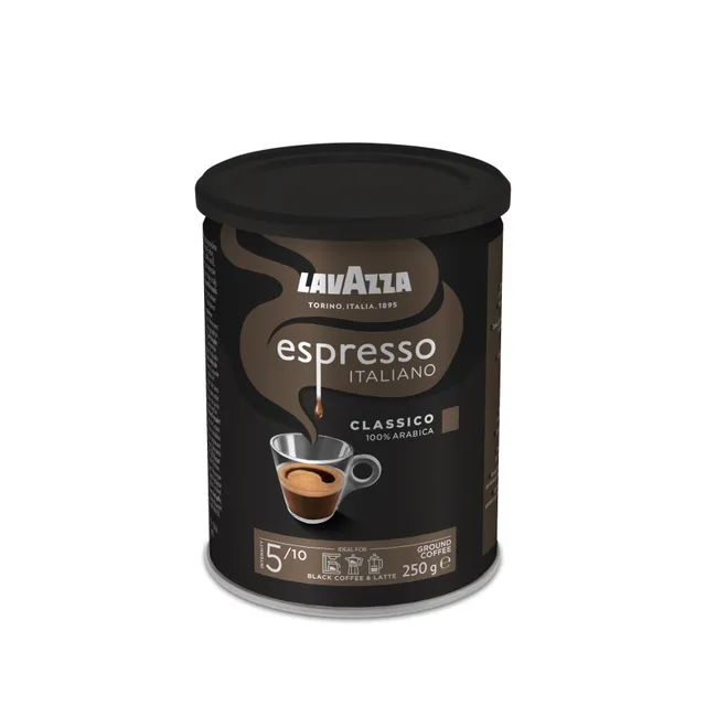 Ground coffee in can LAVAZZA CAFFE ESPRESSO, 250 g