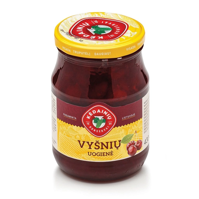 Vyšnių uogienė KĖDAINIŲ, 430 g