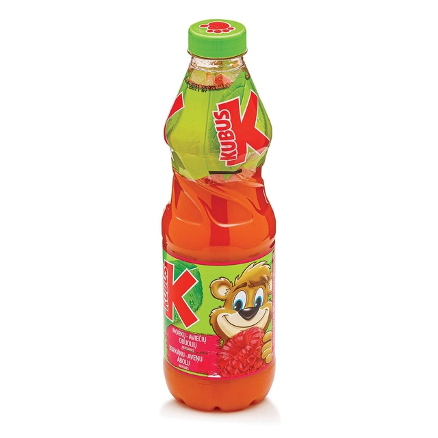 Aviečių, morkų ir obuolių nektaras KUBUŠ, 850 ml