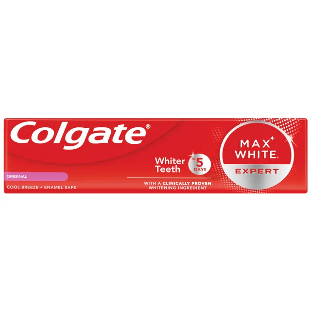 Зубная паста COLGATE MAX WHITE EXPERT WHITE, 75 мл