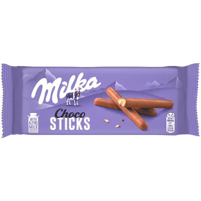 Печенье MILKA CHOCOLILAS STICKS, 112 г