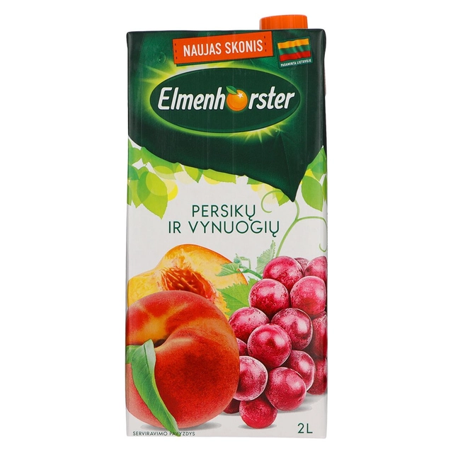 Напиток из винограда и персика ELMENHORSTER, 2 л