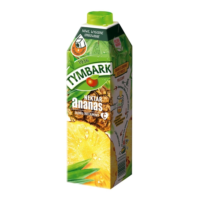 Ananasų nektaras TYMBARK, 1 l