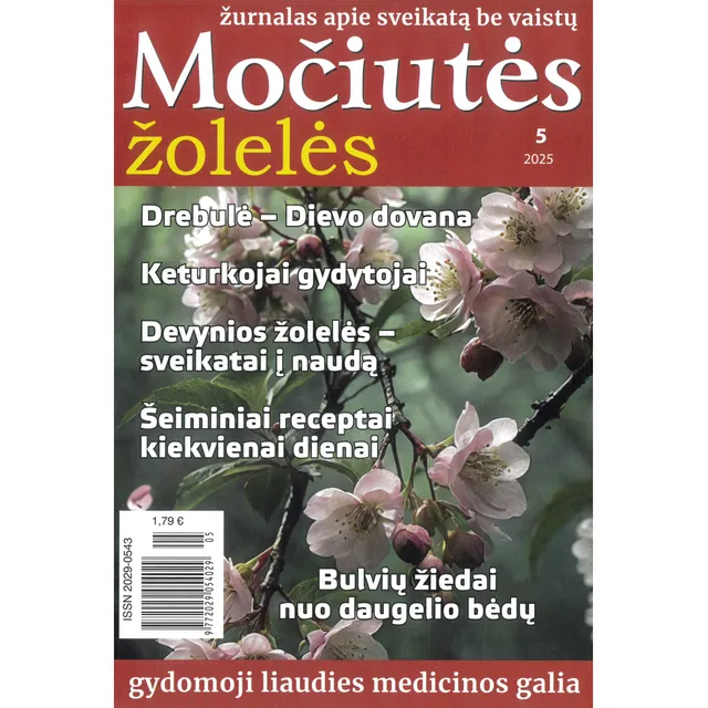 Žurnalas MOČIUTĖS ŽOLELĖS