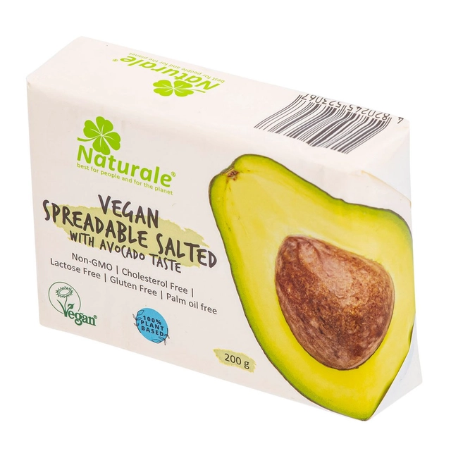 Avokado skonio augaliniai tepieji riebalai NATURALE VEGAN, 200 g