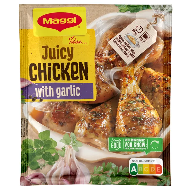Preparation for juicy chicken with garlic MAGGI IDEA, 30 g