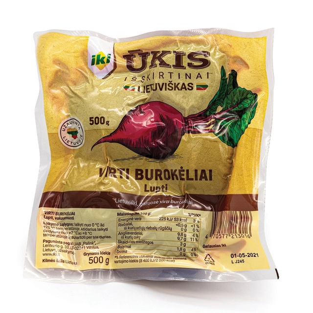 Virti burokėliai IKI ŪKIS, 500 g