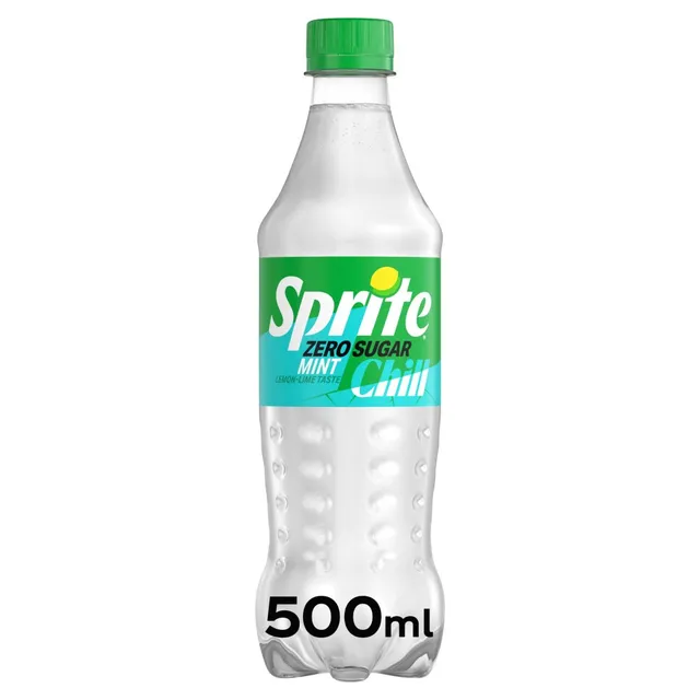 Sparkling drink SPRITE ZERO CHILL MINT, 500 ml