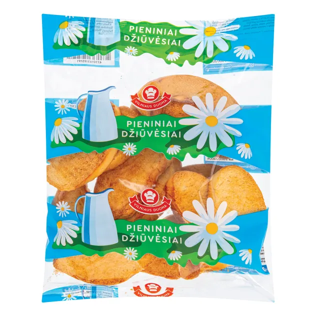 Pieniniai džiūvėsiai VILNIAUS DUONA, 250 g