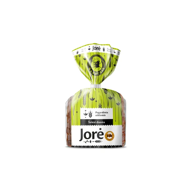 White sliced bread with seeds JORĖ, 280 g