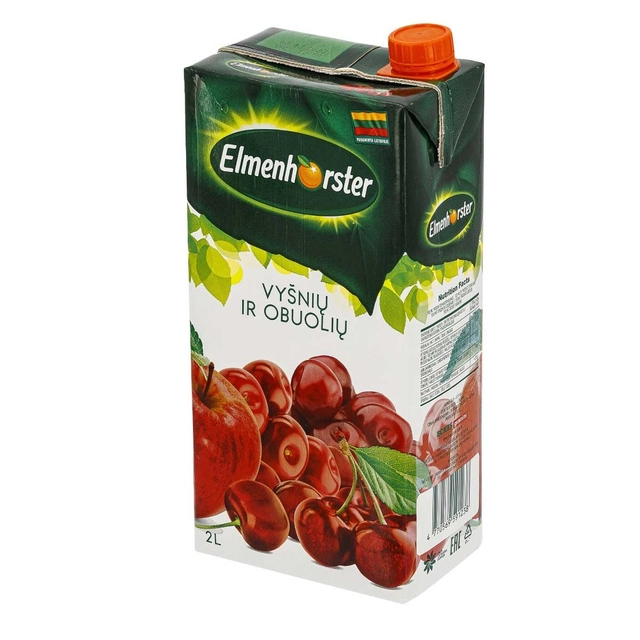 Напиток из вишневого и яблочного сока ELMENHORSTER (14%), 2 л