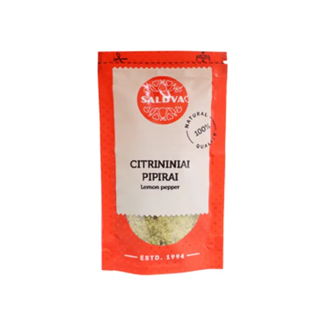 Lemon pepper SALDVA, 25 g