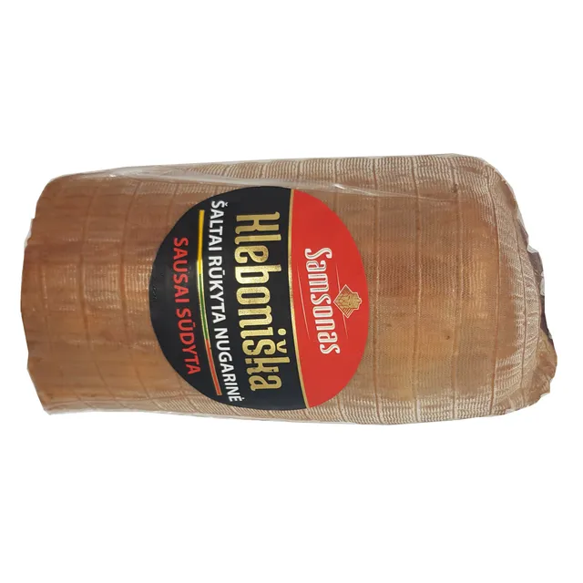 Cold smoked Kleboniška pork loin