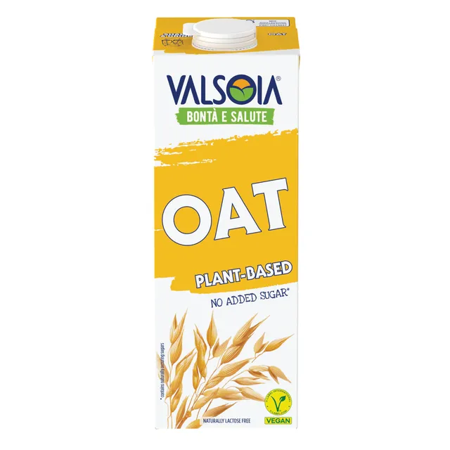 Avižų augalinis gėrimas su kalciu ir vitaminais VALSOIA, 1 l
