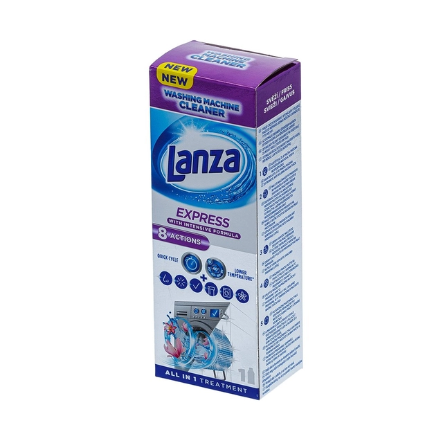 Gaivaus aromato skalbimo mašinų valiklis LANZA EXPRESS, 250 ml