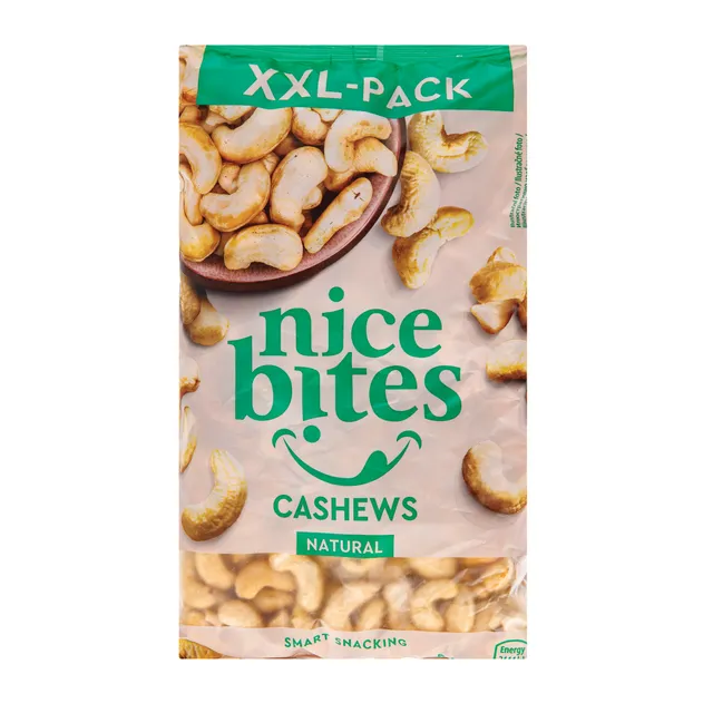 Cashew nuts NICE BITES, 500 g