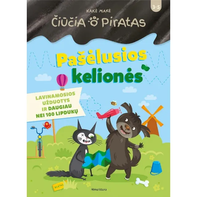 Knyga ČIŪČIA IR PIRATAS. PAŠĖLUSIOS KELIONĖS.  LAVINAMOSIOS UŽDUOTYS IR DAUGIAU NEI 100