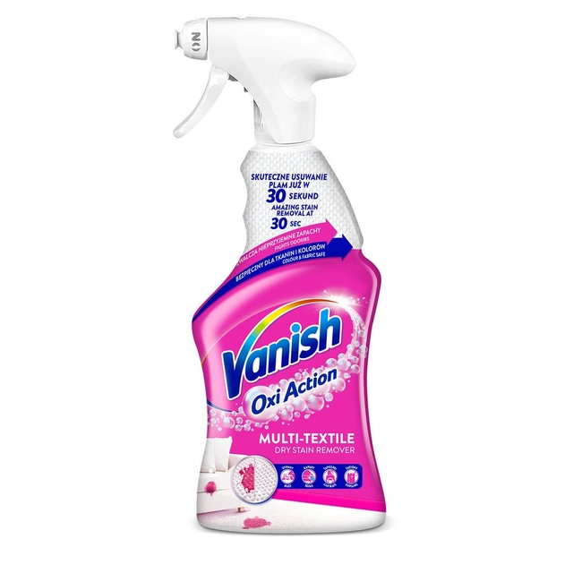 Spray stain remover for carpets and upholstery VANISH GOLD OXI ACTION, 500 ml