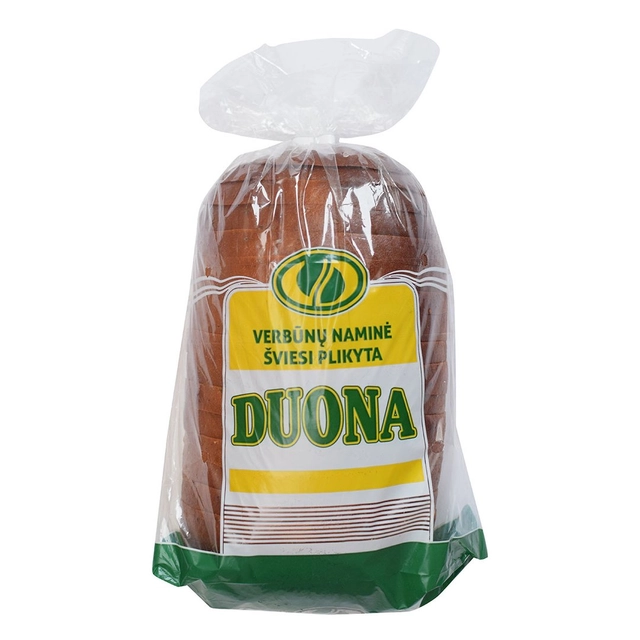 Naminė plikyta pjaustyta duona VERBŪNŲ, 800 g