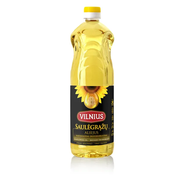 Saulėgrąžų aliejus VILNIUS, 1 l