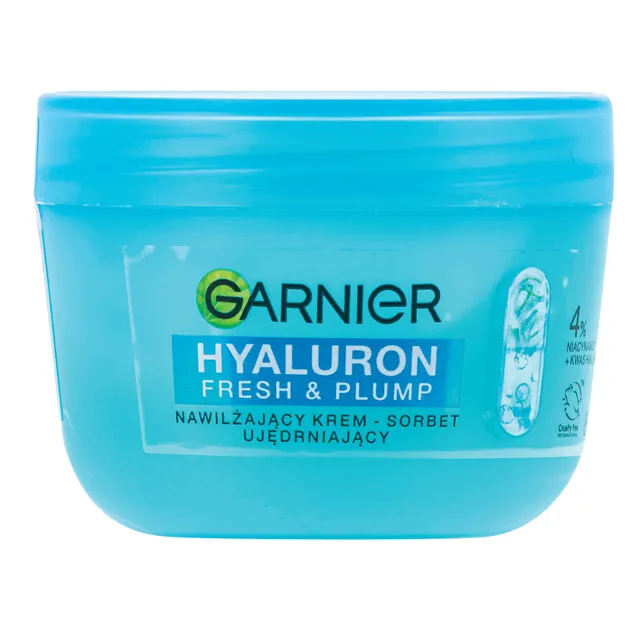Moisturizing cream-sorbet GARNIER HYALURON FRESH & PLUMP, 85 ml